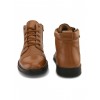 TSF FORMAL LACE UP BOOT WITH ZIP (TAN)